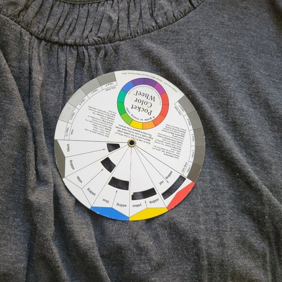 Spense Womens Dress Extra Large 3/4 Sleeve Muted Black Dark Gray BLA105E - Picture 9 of 10